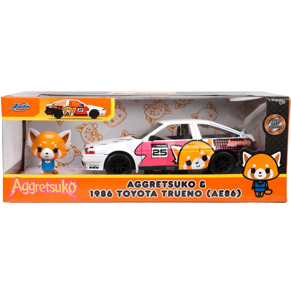 JADA AGGRETSUKO 1986 TOYOTA TRUENO AE86 1:24 