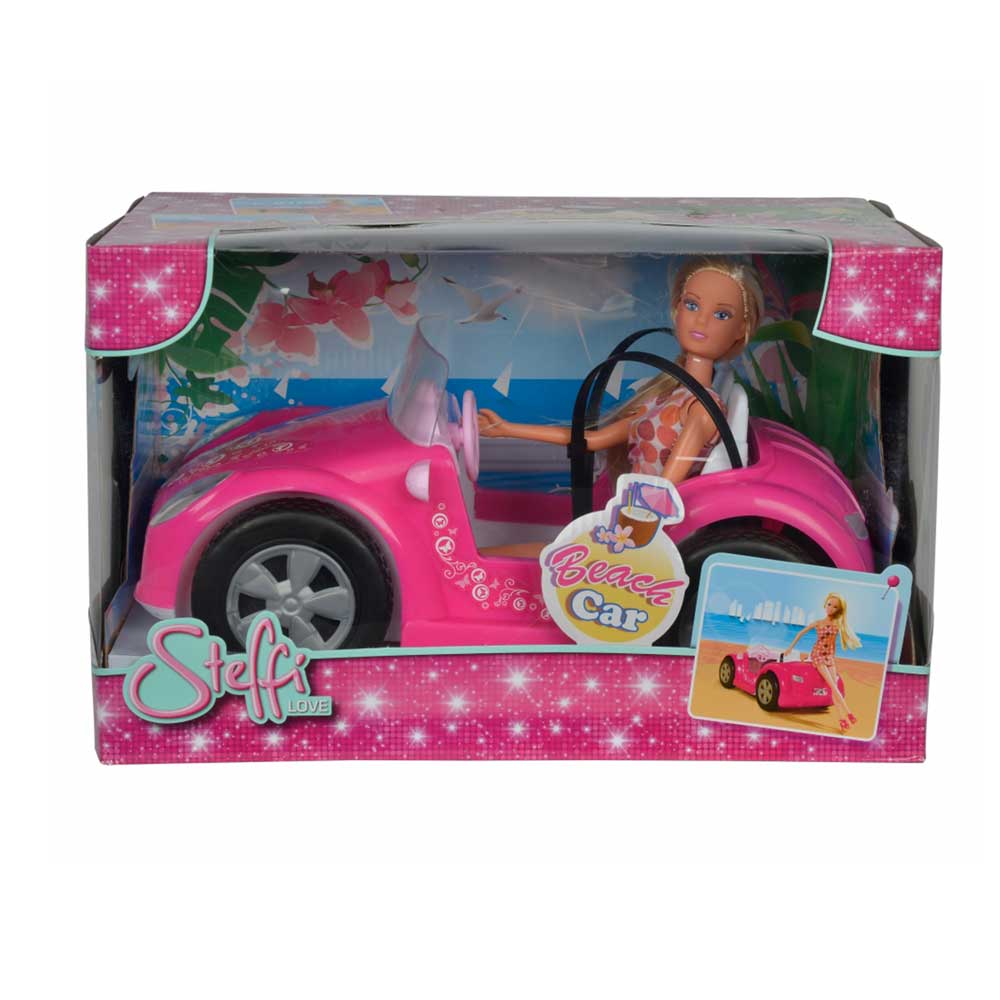 STEFFI LUTKA BEACH CAR SET 