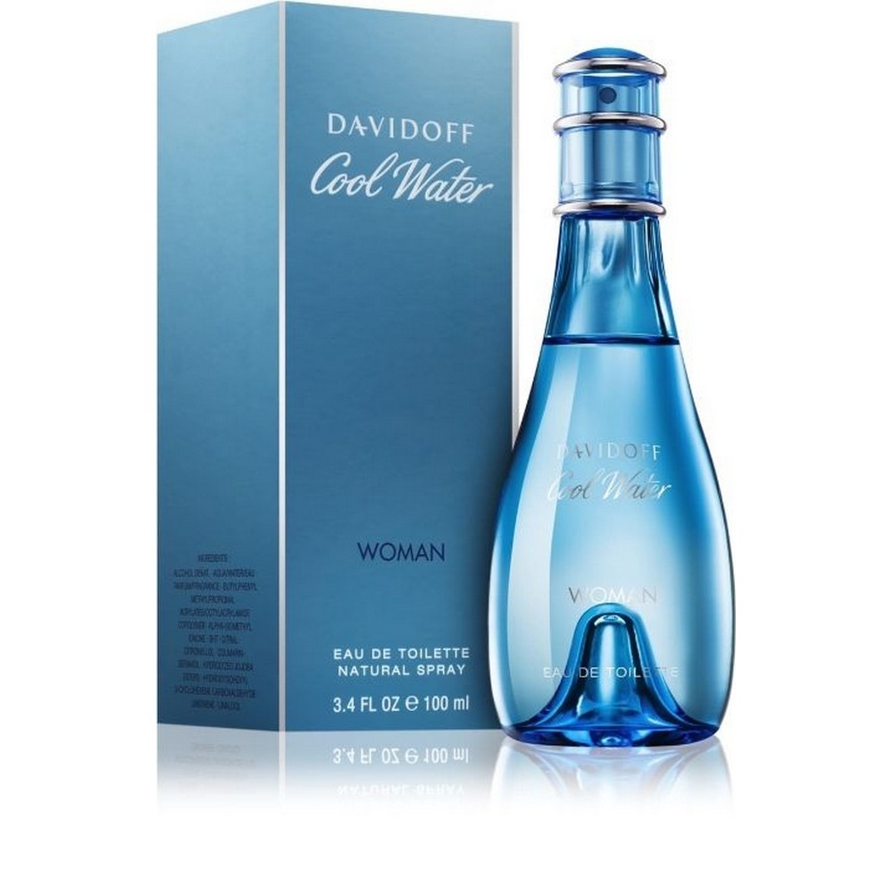 DAVIDOFF COOL WATER TOALETNA VODA ZA ŽENE EDT SP 100ML 