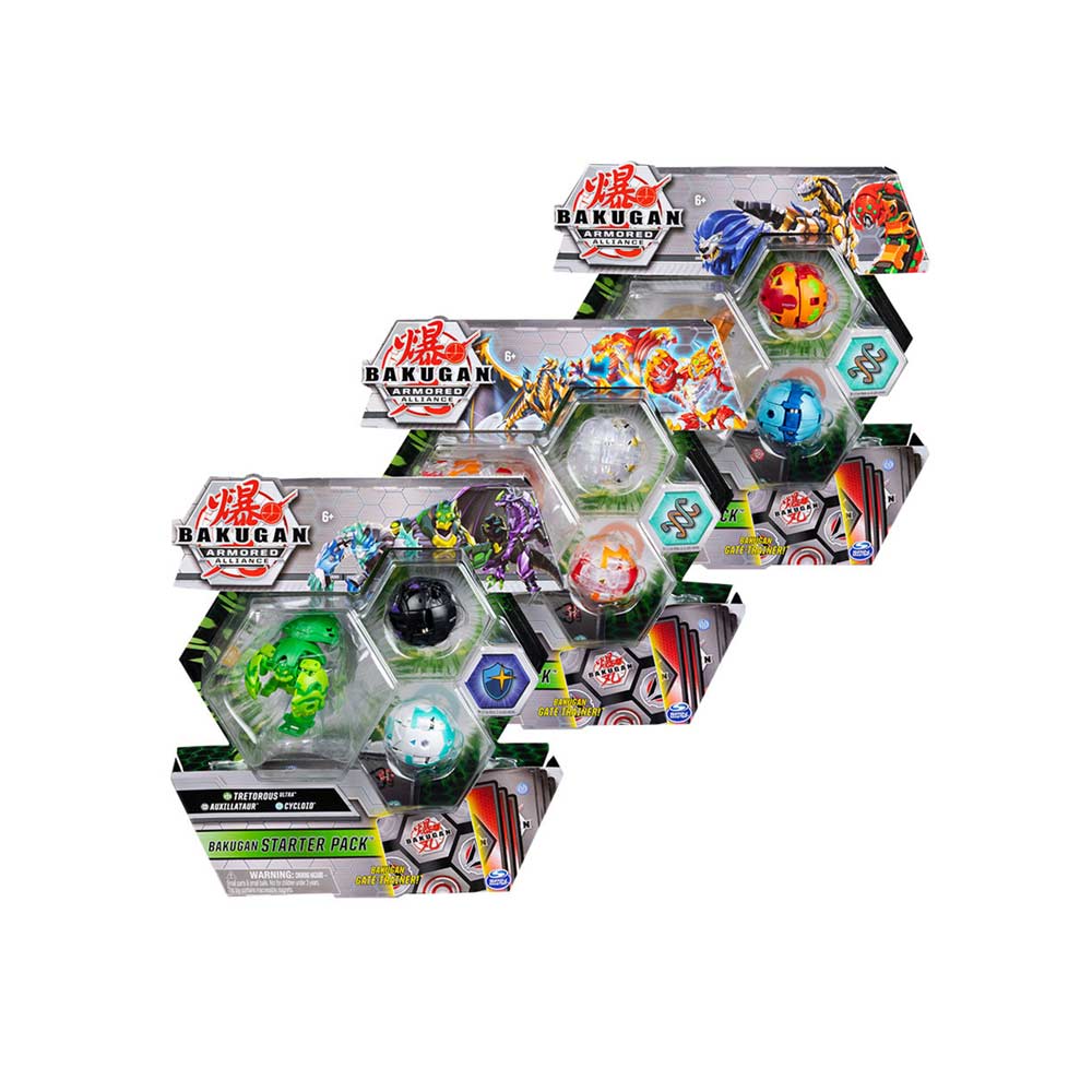 BAKUGAN STARTER PACK ASST 
