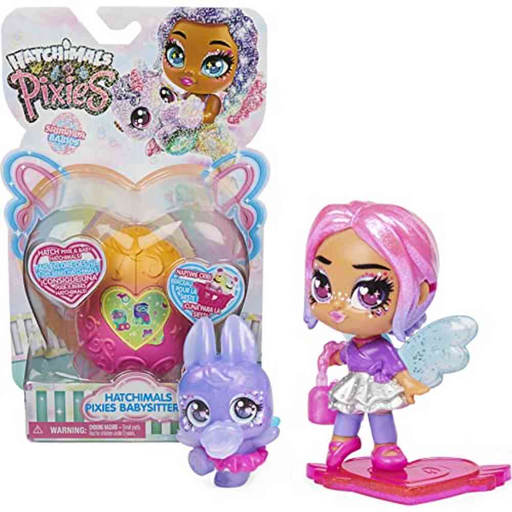 HATCHIMALS PIXIE BABAYSITTERS ASST 
