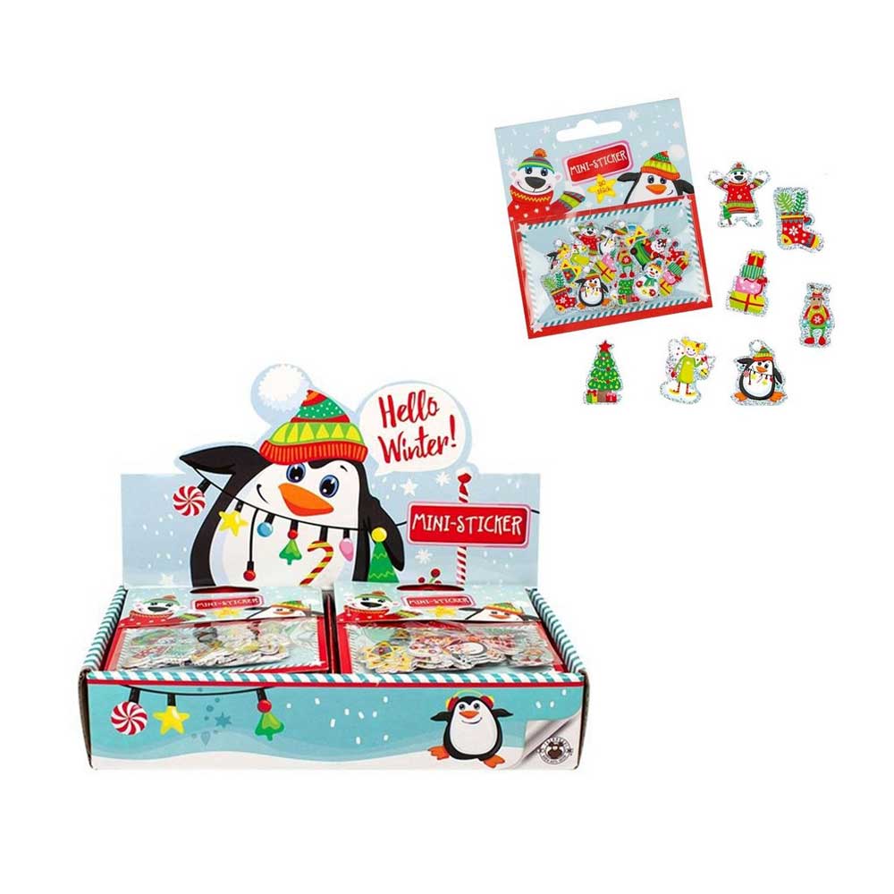 HELLO WINTER MINI STIKERI 50 KOM 