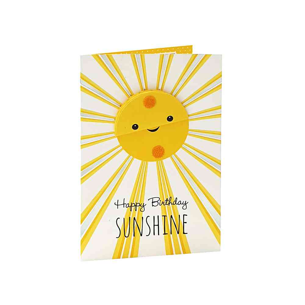 CESTITKA Popping Candy SUNCE- HAPPY BIRTHDAY SUNESHINE! 