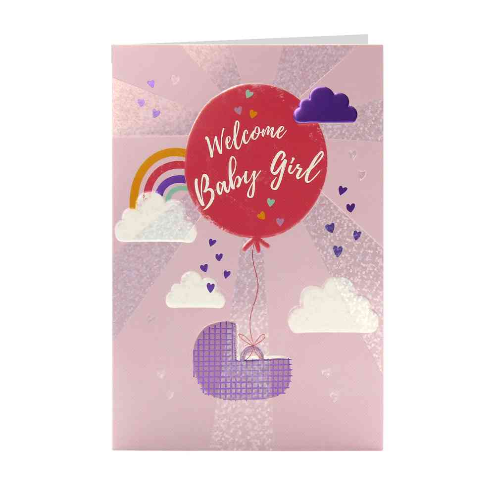 ČESTITKA WELCOME BABY GIRL 