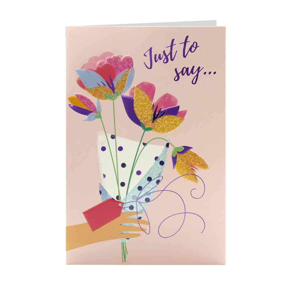 ČESTITKA JUST TO SAY 