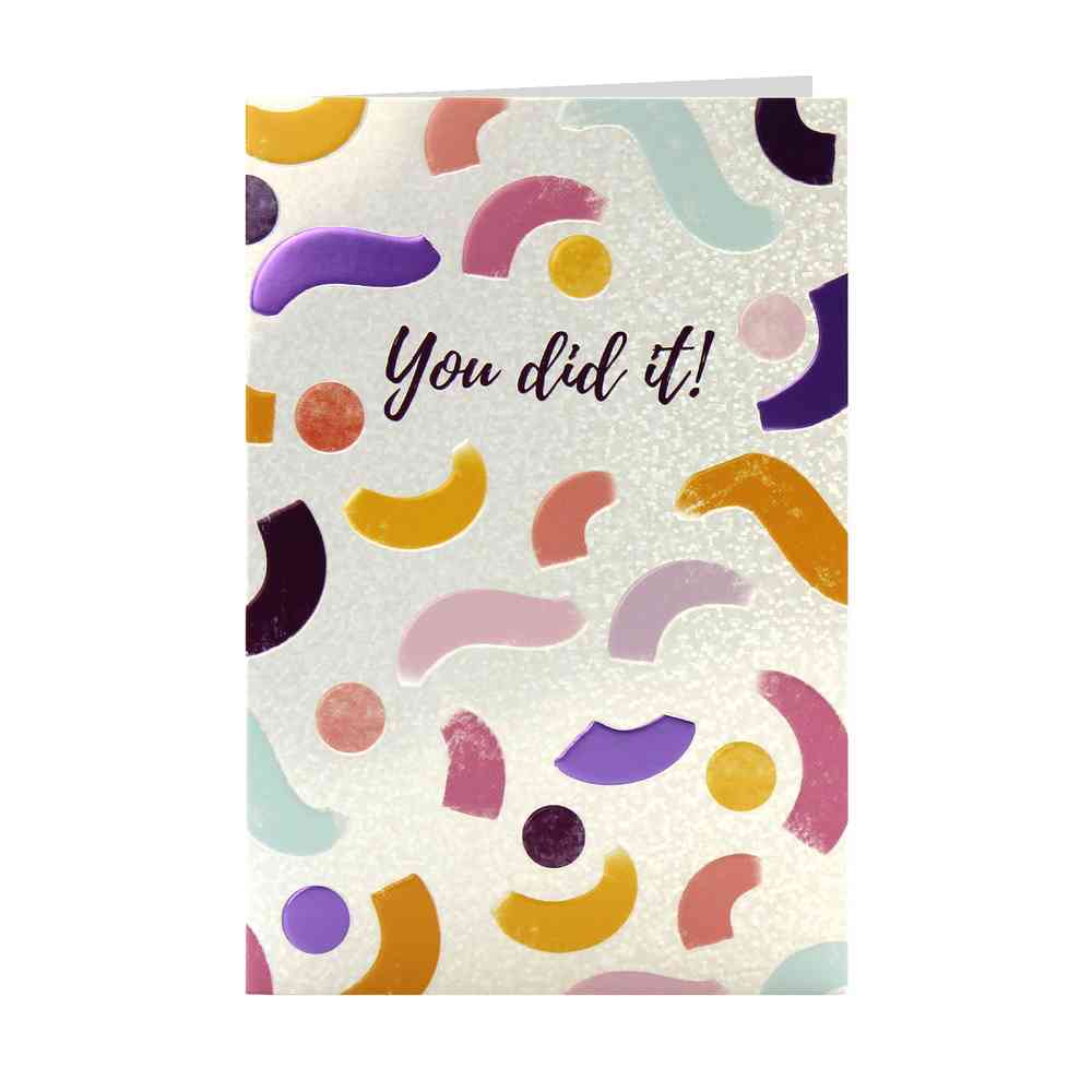 ČESTITKA YOU DID IT! 