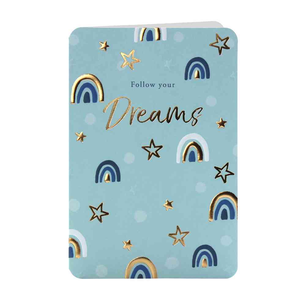 ČESTITKA FOLLOW YOUR DREAMS 