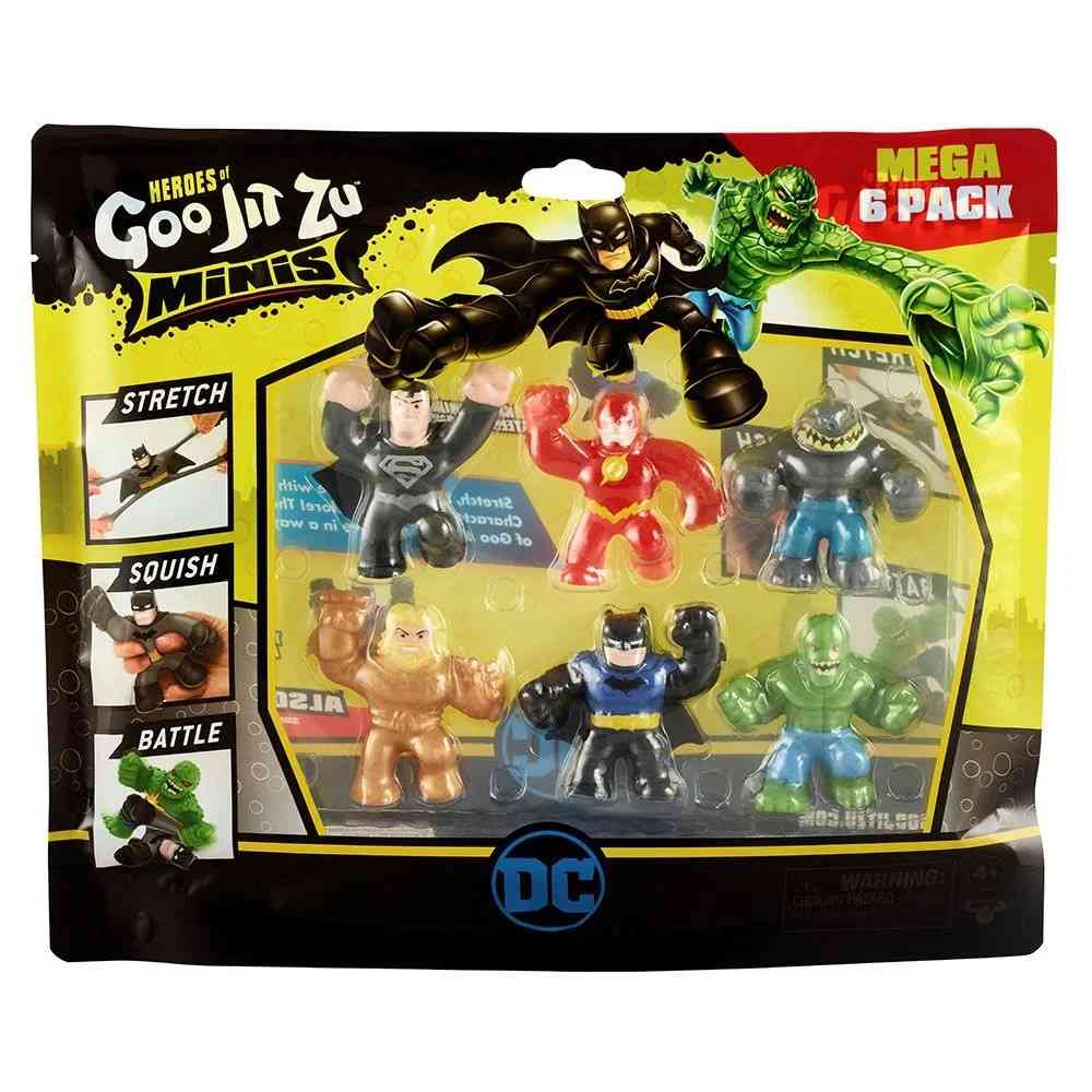 GOO JIT ZU HERO DC MINI MEGA 6 PACK 