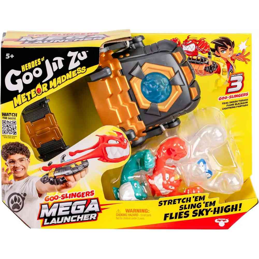 GOO JIT ZU METEOR MADNESS S13 GOO SLINGERS LOUNCHER figura 
