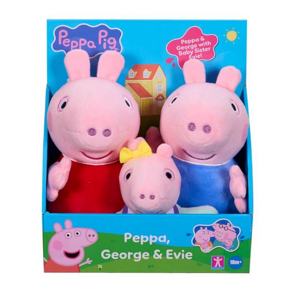 PEPPA PIG DZORDZ I BEBA SET 3 FIGURE 