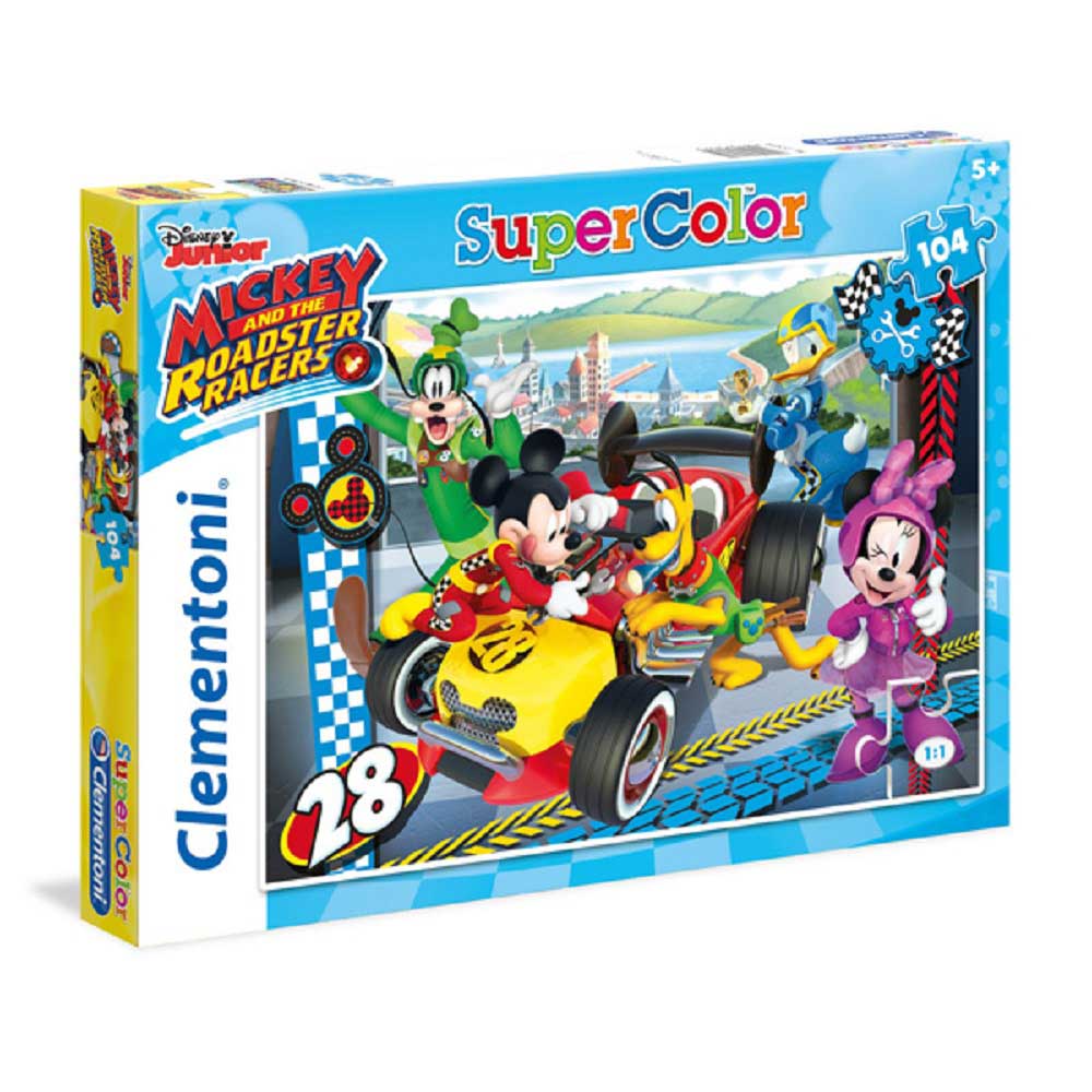 CLEMENTONI PUZZLE 104 SC MICKEY AND THE R 