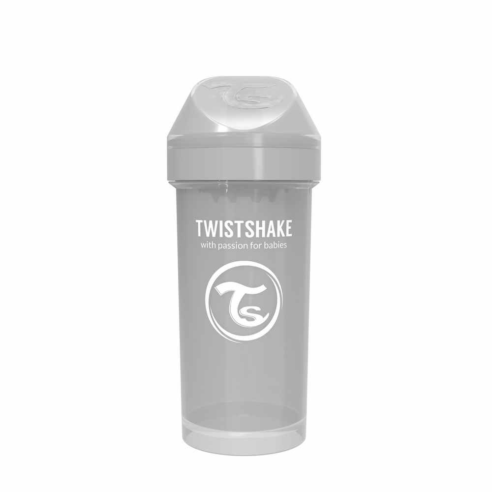 TWISTSHAKE DECIJA BOCA 360 ML 12 M PASTEL GREY 