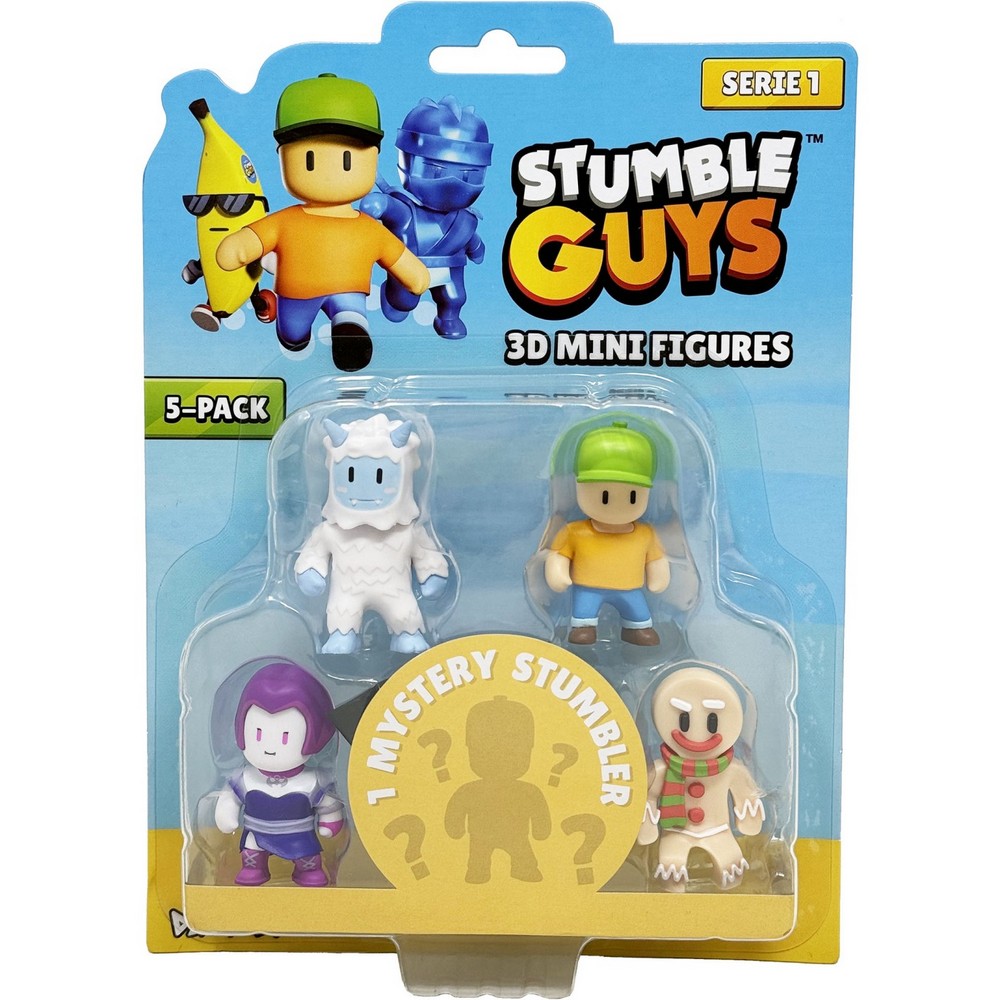 STUMBLE GUYS MINI AKCIONA FIGURE 5PACK 