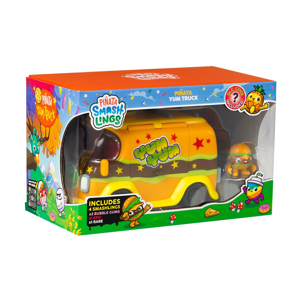 SMASHLINGS RAINBOW PARTY BUS SET 