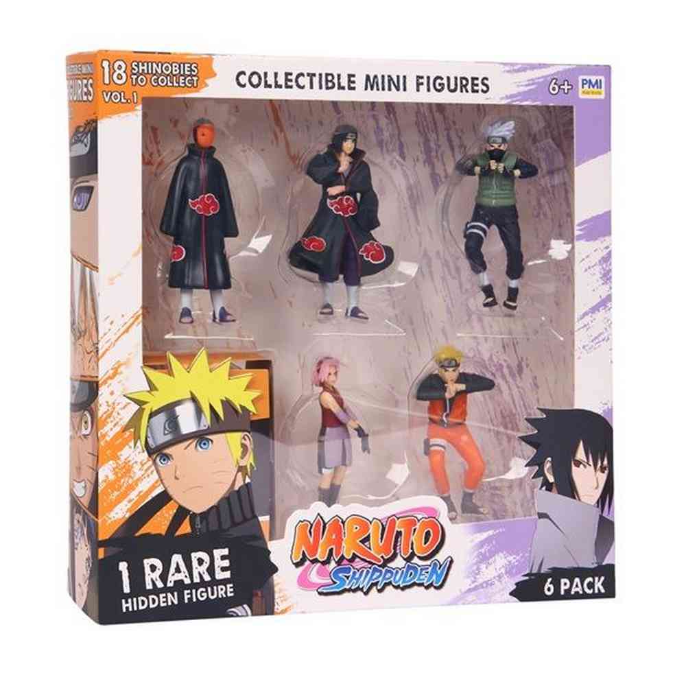 NARUTO 6 FIGURICA DELUXE SET 