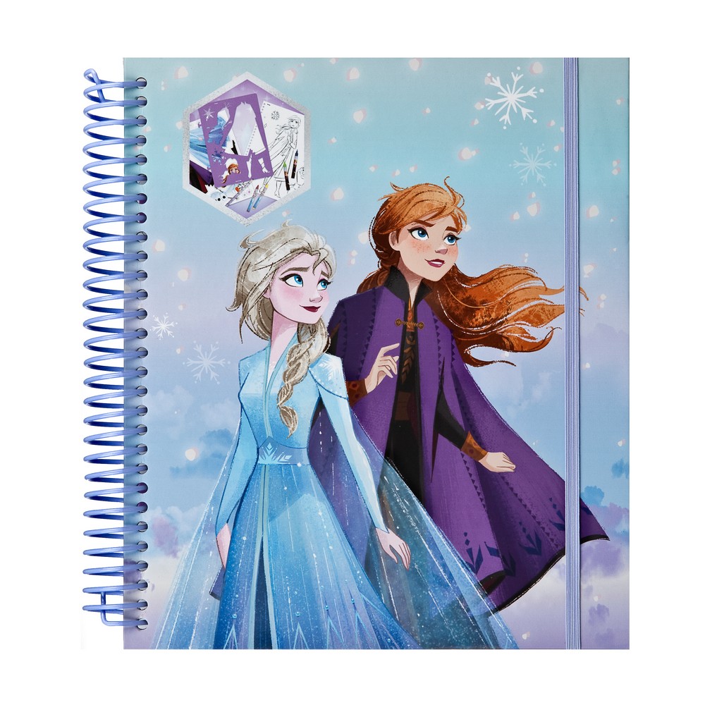 KREATIVNI SET ZA CRTANJE SA ŠABLONIMA FROZEN 