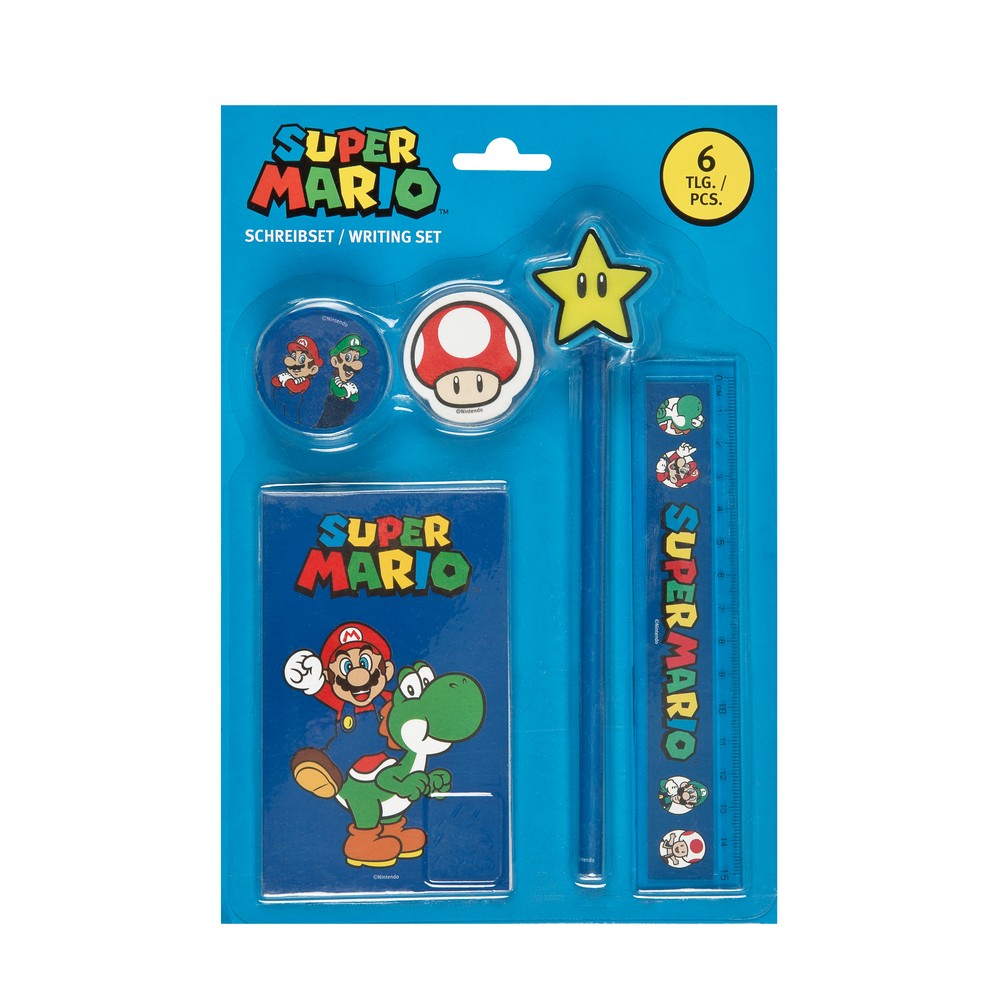 SET ZA PISANJE SUPER MARIO UNDERCOVER 