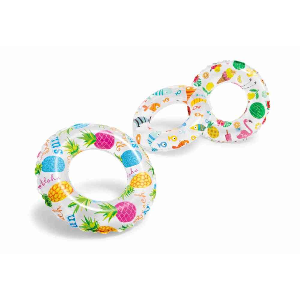 INTEX SLAUF LIVELY PRINT SWIM RINGS 