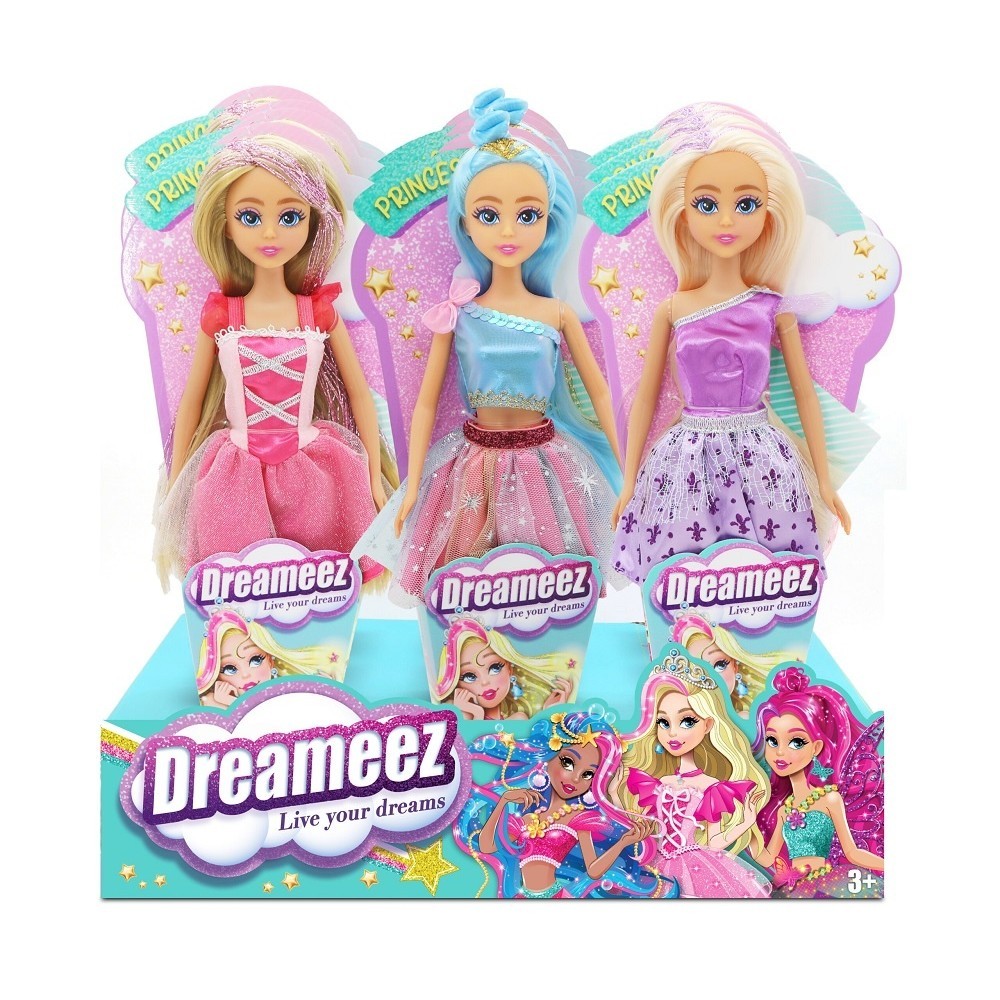DREAMEEZ  LUTKA PRINCEZA ASST 