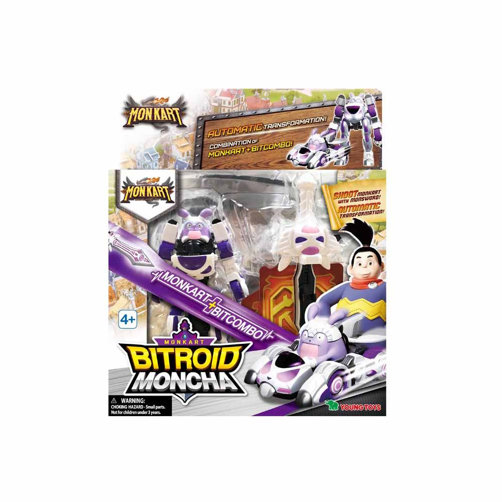 MONKART TRANSFORMERS ROBOT BITROID MONCHA 