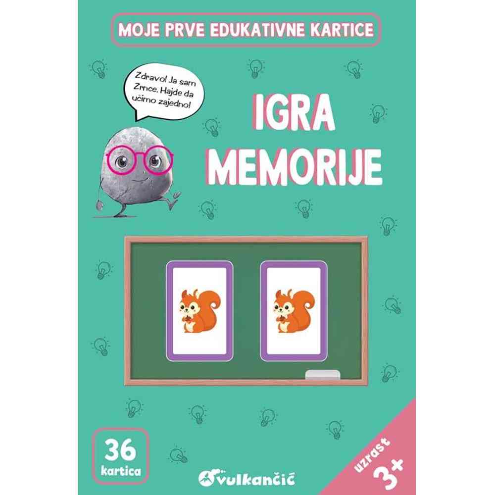 GRUPA AUTORA ZRNCE KARTICE – IGRA MEMORIJE – LATINICA 