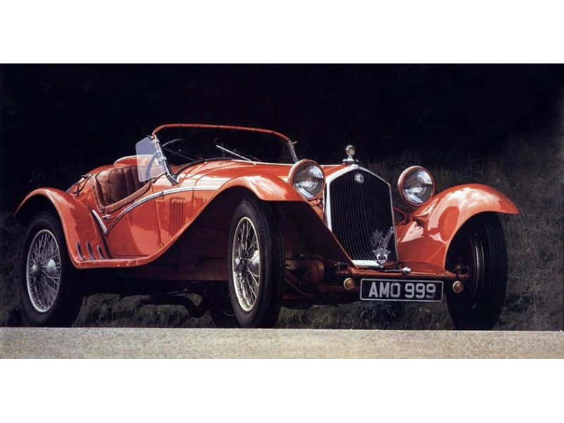BURAGO TEST: Alfa Romeo 8C 2300 Spider Touring (1932)