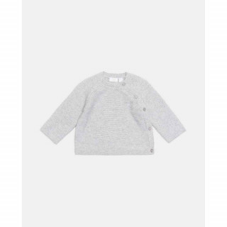BLUKIDS DZEMPER CARDIGAN TRICOT GREY GRE MELANGE