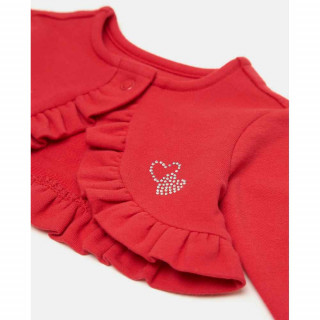 BLUKIDS KARDIGAN CARDIGAN GIRL LIPSTICK RED 