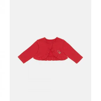 BLUKIDS KARDIGAN CARDIGAN GIRL LIPSTICK RED 