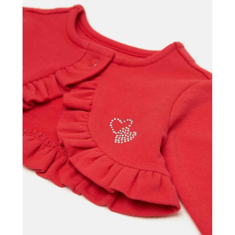 BLUKIDS KARDIGAN CARDIGAN GIRL LIPSTICK RED