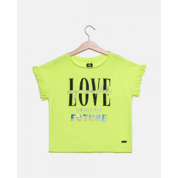 BLUKIDS MAJICA KRATAK RUKAV T-SHIRT S/S FLUO 