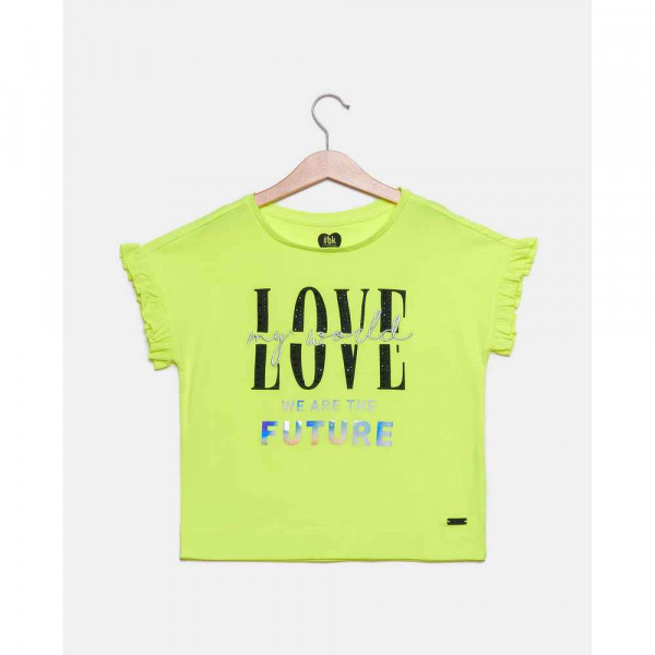 BLUKIDS MAJICA KRATAK RUKAV T-SHIRT S/S FLUO