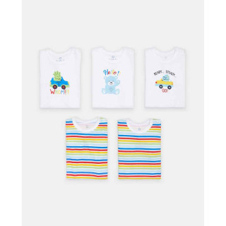 BLUKIDS BODI PK 5 BODY BOY MULTICOLOR