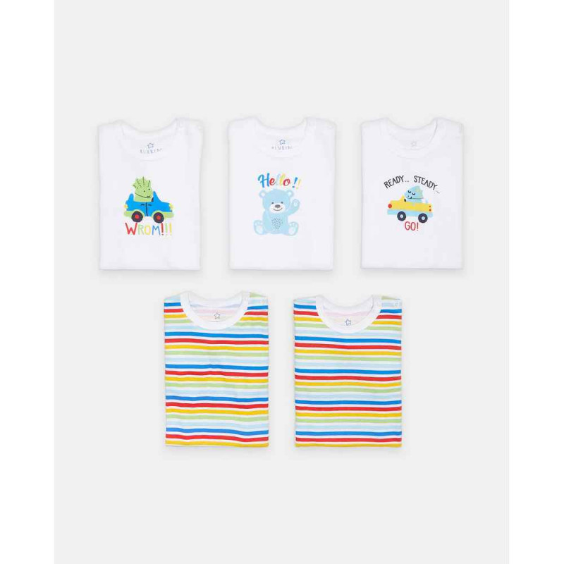 BLUKIDS BODI PK 5 BODY BOY MULTICOLOR