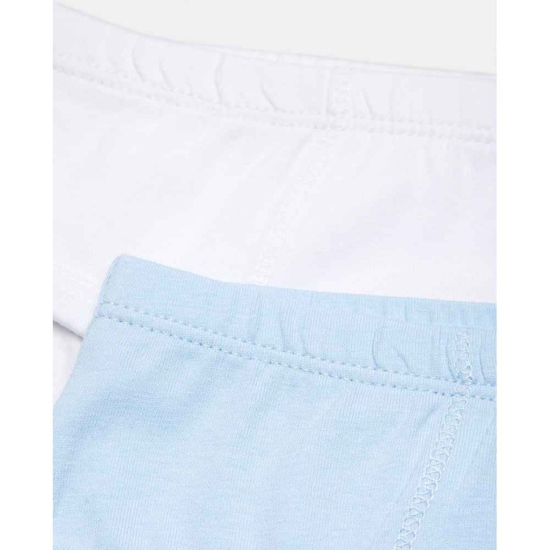 BLUKIDS GACICE BOY PK2 BRIEFS BIANCO/AZZUR