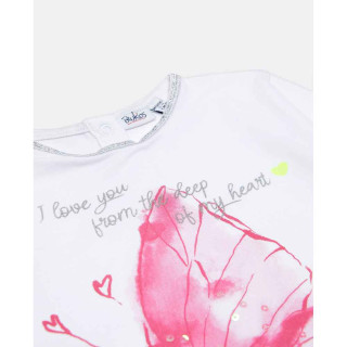 BLUKIDS MAJICA KRATAK RUKAV TSHIRT BRILLIANT WH