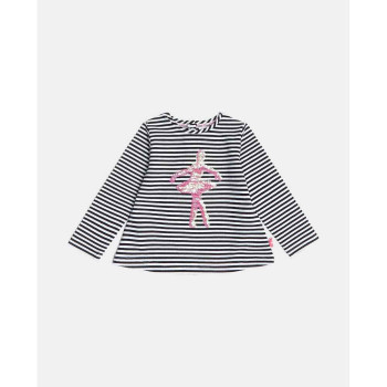 BLUKIDS MAJICA KRATAK RUKAV TSHIRT STRIPES Y/D 