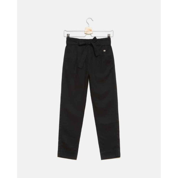 BLUKIDS PANTALONE TROUSERS BLACK BEAUTY