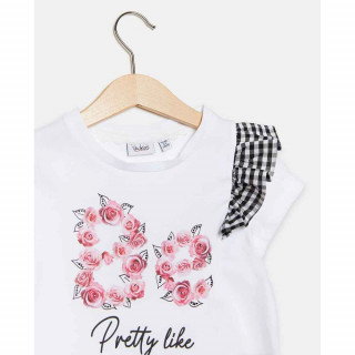 BLUKIDS MAJICA KRATAK RUKAV T-SHIRT S/S BRIGHT WHITE