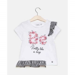 BLUKIDS MAJICA KRATAK RUKAV T-SHIRT S/S BRIGHT WHITE