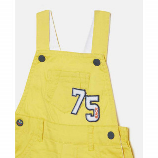 BLUKIDS PANTALONE SHORT SALOPETTE YELLOW CELANDINE 