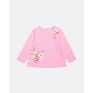 BLUKIDS MAJICA DUG RUKAV TSHIRT PRISM PINK
