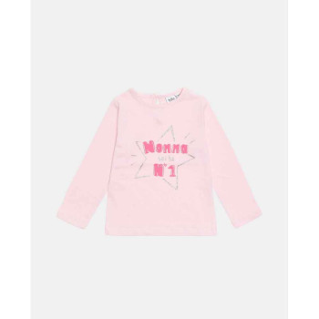 BLUKIDS MAJICA DUG RUKAV TSHIRT PARFAIT PINK 