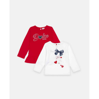 BLUKIDS MAJICA KRATAK RUKAV BPACK TSHIRT TANGORED+BR.WHITE