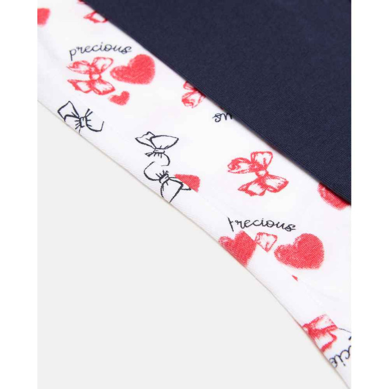 BLUKIDS DONJI DEO BPACK LEGGING BR.WHITE+BLACKIRIS 