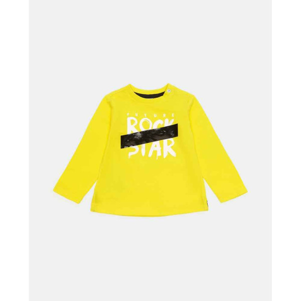 BLUKIDS MAJICA DUG RUKAV TSHIRT BLAZING YELL