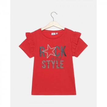 BLUKIDS MAJICA KRATAK RUKAV T-SHIRT S/S MARS RED 