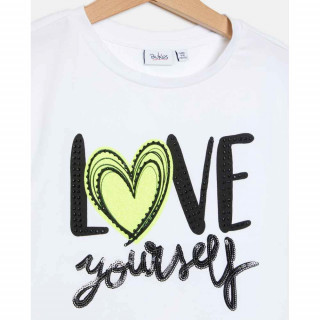 BLUKIDS MAJICA KRATAK RUKAV T-SHIRT BRIGHT WHITE
