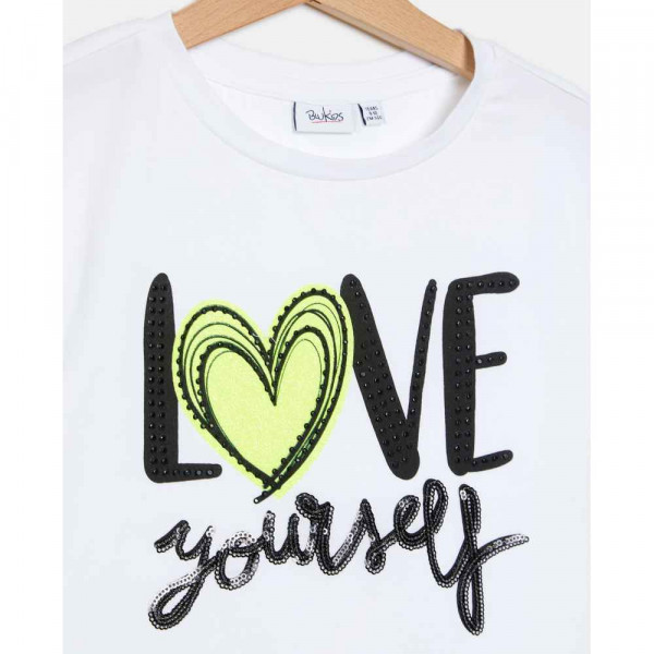 BLUKIDS MAJICA KRATAK RUKAV T-SHIRT BRIGHT WHITE