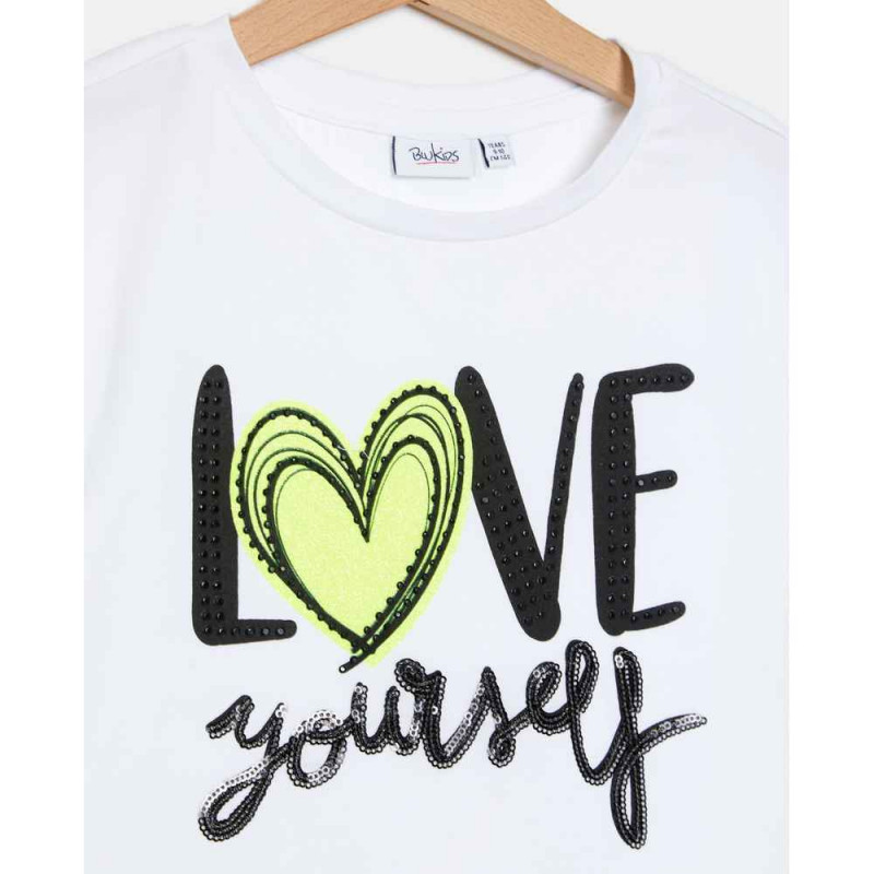 BLUKIDS MAJICA KRATAK RUKAV T-SHIRT BRIGHT WHITE